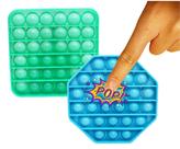 Pop It Anti Stress Toys Hand Spinner Bolha Glitter