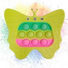 Pop It Mini Game Borboleta Interativo 4 Modos Som Luzes Fidget Sensorial Anti Crianças Toys Portatil Ansiedade