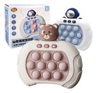 Pop It Mini Gamer Console Anti Stress Marrom
