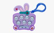Pop It Orelha Eletrônico 2 em 1 O Jogo Divertido e Chaveiro