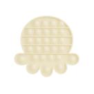 Pop It Polvo Silicone Antiestresse Sensorial Branco