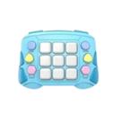 Pop It Speed Push Eletrônico Game Console Crianças Brinquedos Adulto Fidget Alívio Do Interativos azul