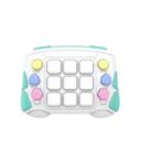 Pop It Speed Push Eletrônico Game Console Crianças Brinquedos Adulto Fidget Alívio Do Interativos branco
