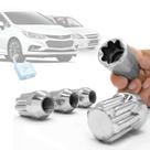 Porca Antifurto Onix Prisma Cobalt Chevete Opala Fiesta Ka Ecosport Courier Sonic Mondeo Verona Captiva Cruze