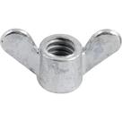 Porca Borboleta Zincada 1/4'' com 5 peças Vonder