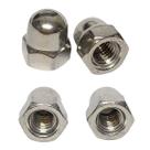 Porca Calota Em Inox 304 - M6 Polido, Kit 50 Unidades Porca Calota Em Inox 304 - M6 Polido, Kit 50 Unidades