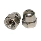 Porca Calota M6 Polido Em Inox 304, Kit 50 Unidades Porca Calota M6 Polido Em Inox 304, Kit 50 Unidades