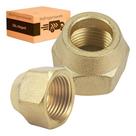 Porca Curta Forjada 1/4 Sae Flange Geladeira Ar Condicionado