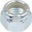 Porca de fixação de nylon Hillman de 1,3 cm x 33 cm, pacote com 50 Porca de fixação de nylon Hillman de 1,3 cm x 33 cm, pacote com 50