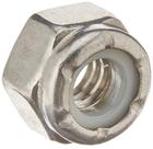 Porca de nylon de aço inoxidável Nuts Hillman 1/4 x 20, pacote com 50