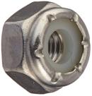 Porca de nylon de aço inoxidável Nuts Hillman 10-32, pacote com 100 Porca de nylon de aço inoxidável Nuts Hillman 10-32, pacote com 100