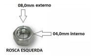 Porca Esquerda Ventilador Arno Turbo Silencio Max 30 Ou 40cm