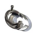Porca Fixação INOX Monocomando ferradura 31,5mm SOBRE Aperto Duplo Parafuso - 4044FERINX