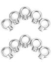 Porca Lifting Eye Nut QWORK 3/8 UNC em aço inoxidável 316 (pacote com 10)