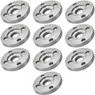 Porca M14 Flange Externa Para Todas Esmerilhadeira Furo M14 10 Peças