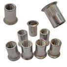 Porca Repuxo Rebite Rosca M8 Inox Arrebite Aba Conica 50pçs