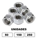 Porca Sextavada 3/8" Zincado Para Parafuso