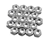 Porca Sextavada 8mm Zincado Ma Fio 1,25 Chv 13 Ciser 100un