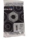 Porca Sextavada Zincada 5/32 x 1/4 New-Fix Pacote 1000pçs