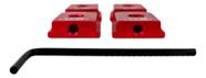 Porca T-track M8 (04 Peças) - Lcm Porca T-track M8 (04 Peças) - Lcm