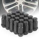 Porcas CNSPEED M12x1.25 Alumínio 50mm Preto 20PCS Porcas CNSPEED M12x1.25 Alumínio 50mm Preto 20PCS