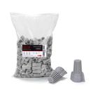 Porcas de fio HKS 200 Grey AWG 18-6 Conectores de fios elétricos alados
