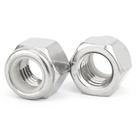 Porcas de fixação Instockbolts Nylon Insert Aço Inoxidável 304 Porcas de fixação Instockbolts Nylon Insert Aço Inoxidável 304