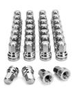 Porcas de roda SUCOSO 14x1,5 assento Mag 32 peças cromadas para Ford F-250 Porcas de roda SUCOSO 14x1,5 assento Mag 32 peças cromadas para Ford F-250