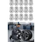 Porcas Liga Leve CROMADAS Ford Ka Fiesta Focus (16un)