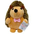 Porco Espinho Pelúcia Fofinho Rosa ou Verde 17cm
