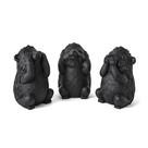 Porcos Espinhos Sábios Trio De Estátuas Decorativas Fofas 16833