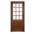 Porta 1/2 Quadriculada 82 X 2.10 Batente Misto 14 CM Fechadura Externa Lado Direito - Rodam Porta 1/2 Quadriculada 82 X 2.10 Batente Misto 14 CM Fechadura Externa Lado Direito - Rodam