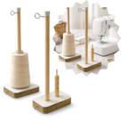 Porta 1 cone porta fio MDF suporte de linha maquina costura Porta 1 cone porta fio MDF suporte de linha maquina costura