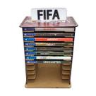 Porta 11 Jogos Físico Gamer Ff 22x16,3x29,4 Mdf Madeira Adesivada