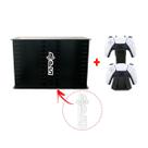 Porta 22 Jogos Físico + Porta Controle PS Gamer Laser Mdf Madeira Pintado