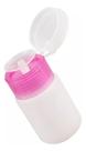 Porta Acetona Com Valvula Trava 60 Ml Rosa Manicure Salão Porta Acetona Com Valvula Trava 60 Ml Rosa Manicure Salão