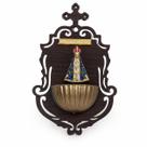 Porta Água Benta MDF Aparecida Parede Decoração Católica