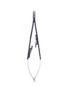 Porta Agulha Castroviejo com Videa Curvo 14cm Preto Social Instrumentos