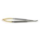 Porta Agulha Castroviejo s/ Trava Curvo 18 cm c/ Vídea