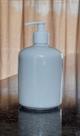 Porta álcool gel e sabonete líquido 300 ml - Porcelana Branca Porta álcool gel e sabonete líquido 300 ml - Porcelana Branca