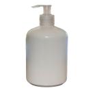 Porta Álcool Gel / Sabonete Líquido 400ml, Saboneteira - Porcelana Branca
