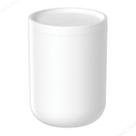 Porta Algodão Cotonete Bold com Tampa Banheiro, Lavabo