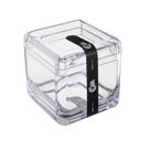 Porta Algodão/Cotonete Cube Coza Cristal 208790009 Porta Algodão/Cotonete Cube Coza Cristal 208790009