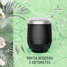 Porta Algodão Cotonete Porta Algodão Cotonete Banheiro Lavabo Organizador