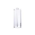 Porta Algodão em Disco Redondo 18 Cm Ps Transparente Elegance Paramount 1201
