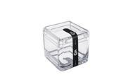 Porta Algodão ou Cotonetes Coza Cube 8,5 x 8,5 x 8,5 cm Cristal Porta Algodão ou Cotonetes Coza Cube 8,5 x 8,5 x 8,5 cm Cristal