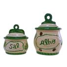 Porta-Alho e Saleiro - Várias Cores à Sua Escolha!Beleza e Funcionalidade Porta-Alho e Saleiro - Várias Cores à Sua Escolha!Beleza e Funcionalidade