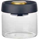 Porta Alimento Pote 500ml Tampa Vácuo De Vidro Fino 10,5x9,5