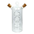 Porta Azeite E Vinagre 2 Em 1 Galheteiro De Vidro 70/320ml Porta Azeite E Vinagre 2 Em 1 Galheteiro De Vidro 70/320ml