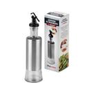 Porta Azeite ou Vinagre com Dosador Vidro e Inox UnyHome